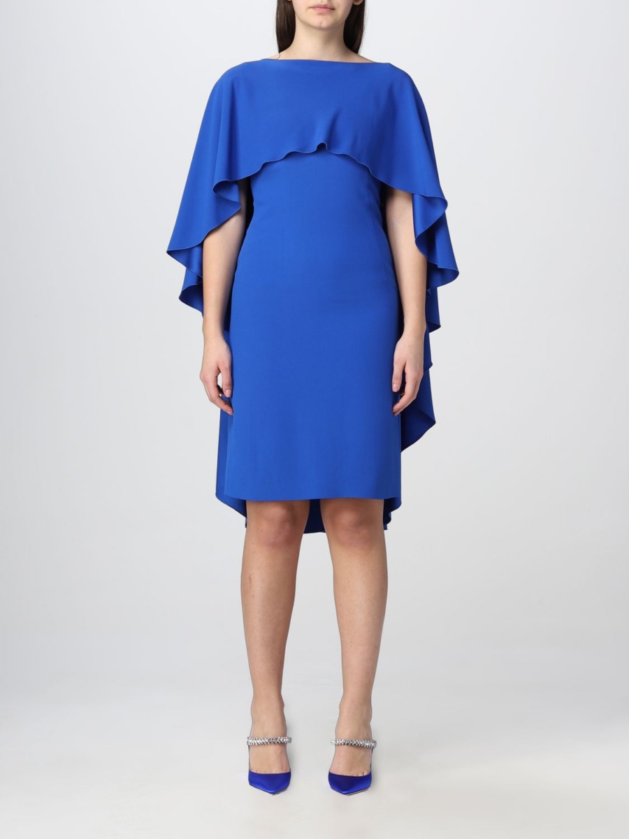 Giglio Blue Dress for Woman from Alberta Ferretti GOOFASH