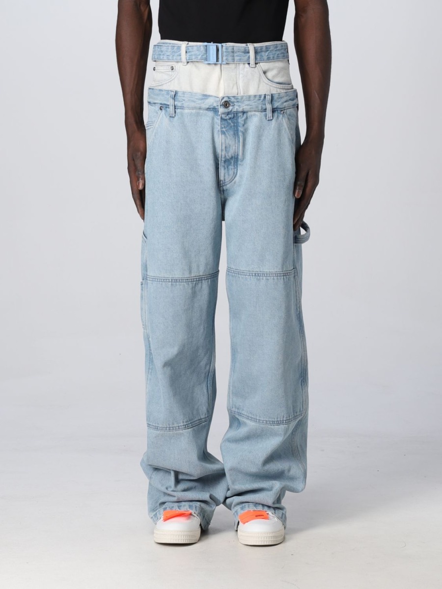 Giglio Blue Jeans for Man from Off White GOOFASH