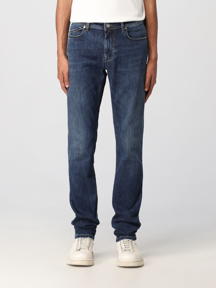 Giglio - Blue Mens Jeans - Re-Hash GOOFASH