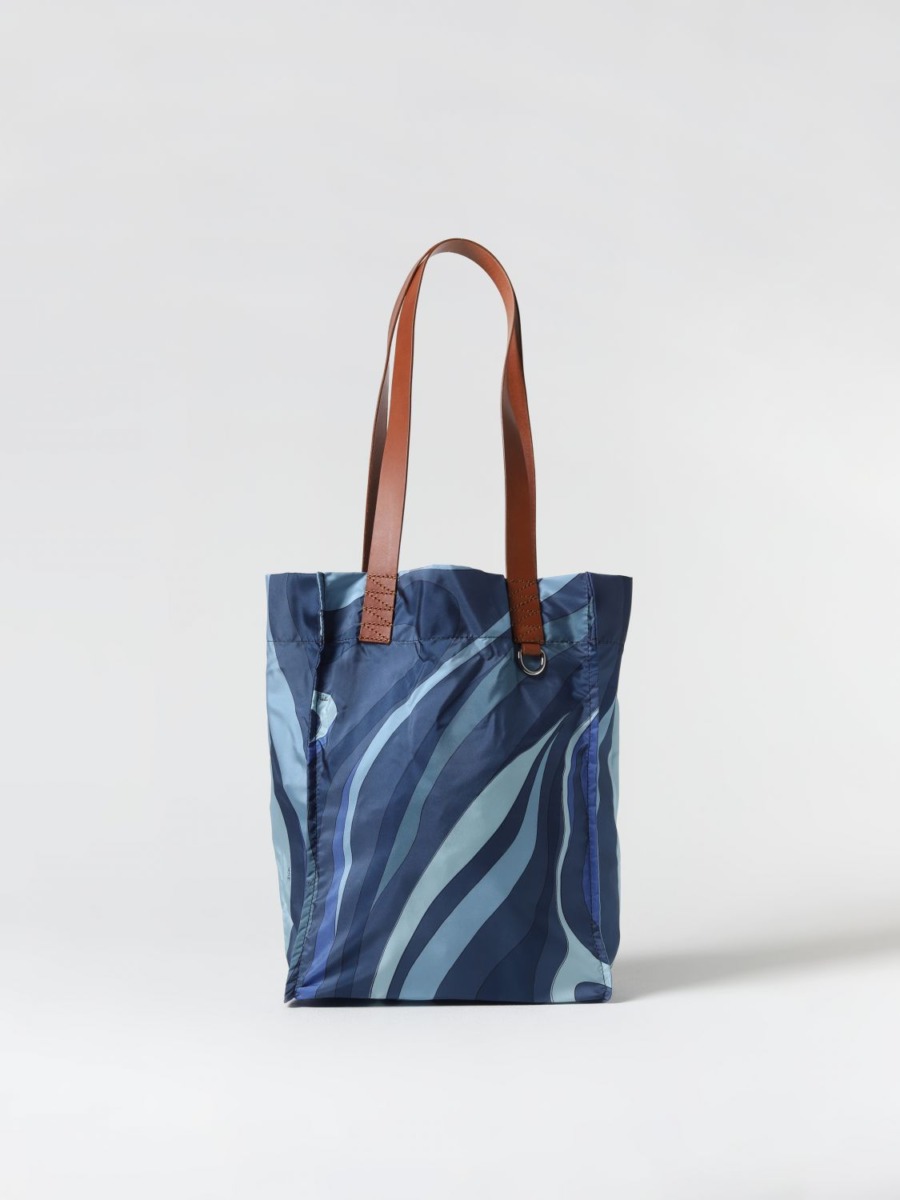 Giglio Blue Shoulder Bag for Women from Emilio Pucci GOOFASH