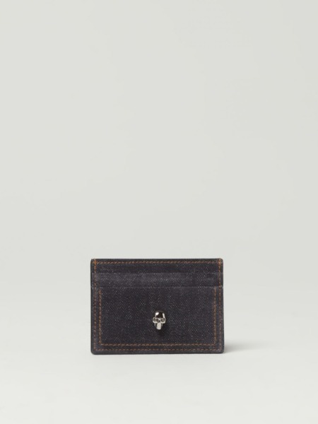 Giglio - Blue Wallet for Woman by Alexander Mcqueen GOOFASH
