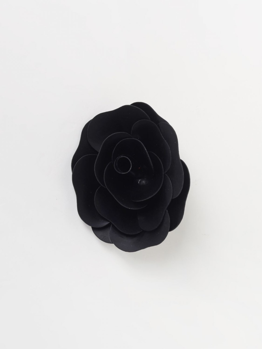 Giglio - Brooch in Black for Women by Philosophy Di Lorenzo Serafini GOOFASH