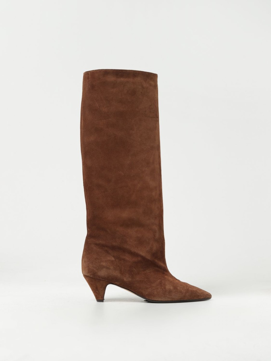 Giglio Brown Boots for Woman from Anna F GOOFASH