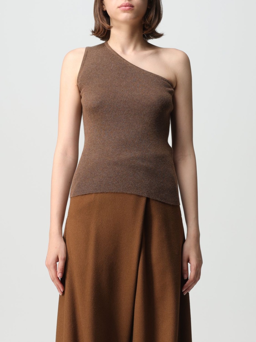 Giglio - Brown Top from Max Mara GOOFASH