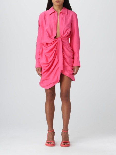 Giglio - Dress Pink Jacquemus GOOFASH