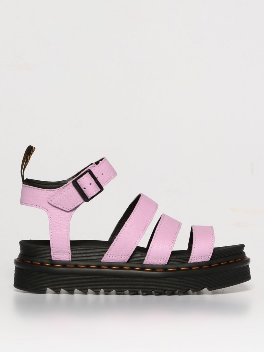 Giglio - Flat Sandals in Purple for Women by Dr Martens GOOFASH