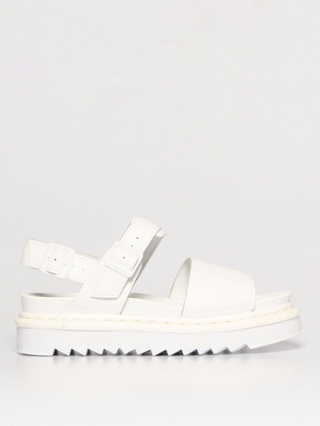 Giglio - Flat Sandals in White for Woman by Dr Martens GOOFASH