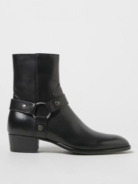 Giglio - Gent Boots in Black by Saint Laurent GOOFASH