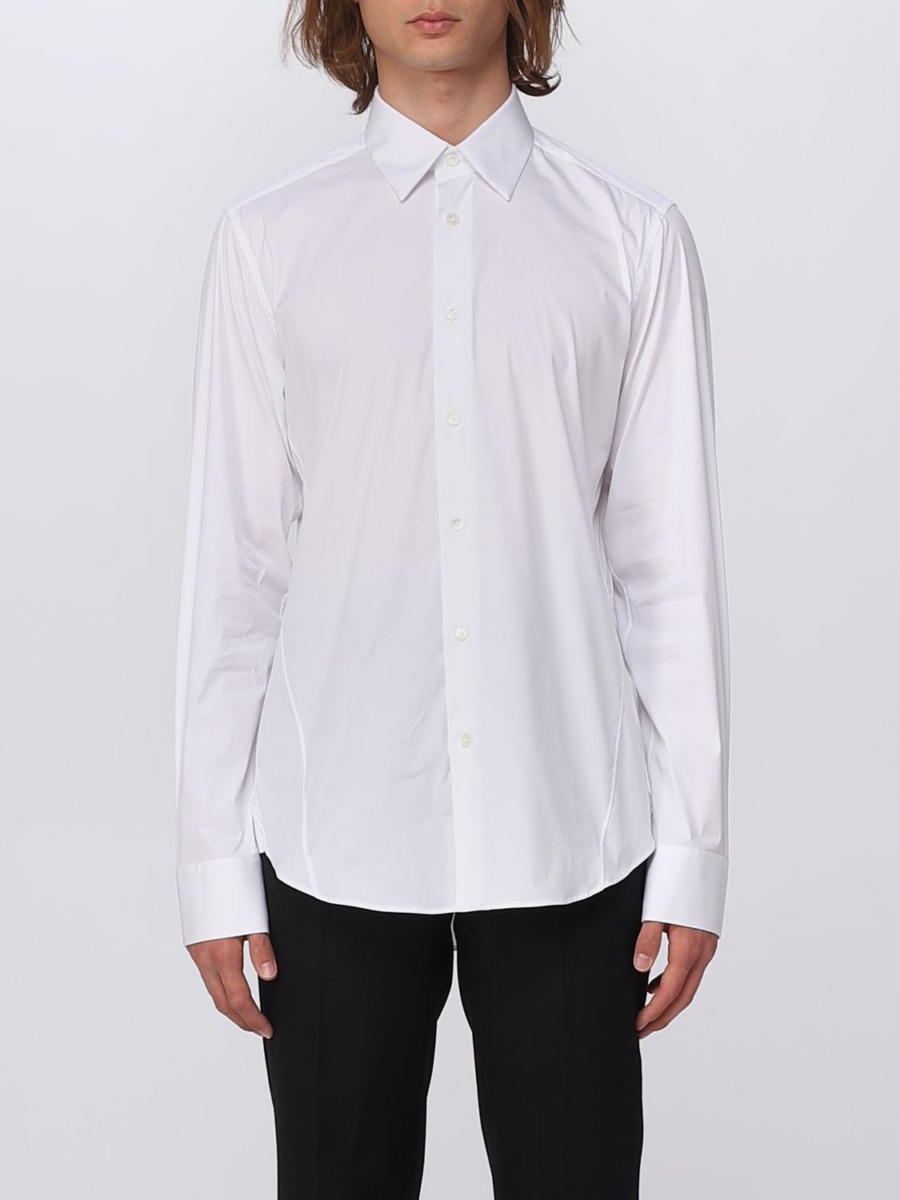 Giglio - Gent Shirt in White GOOFASH
