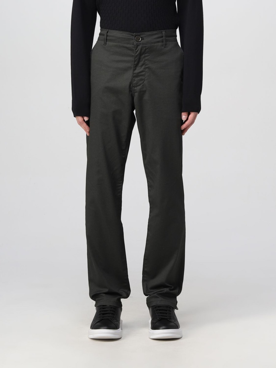 Giglio - Gent Trousers Green GOOFASH