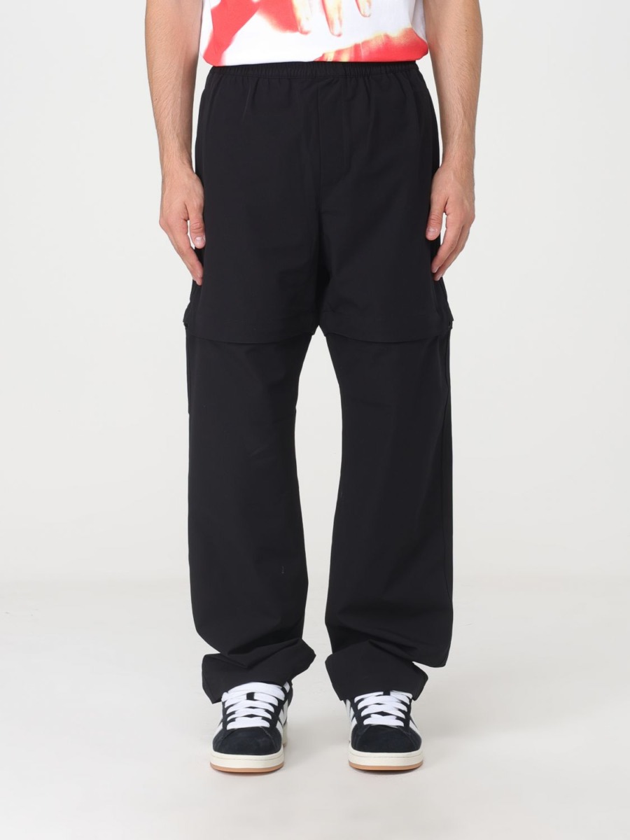 Giglio - Gent Trousers in Black - Wood Wood GOOFASH