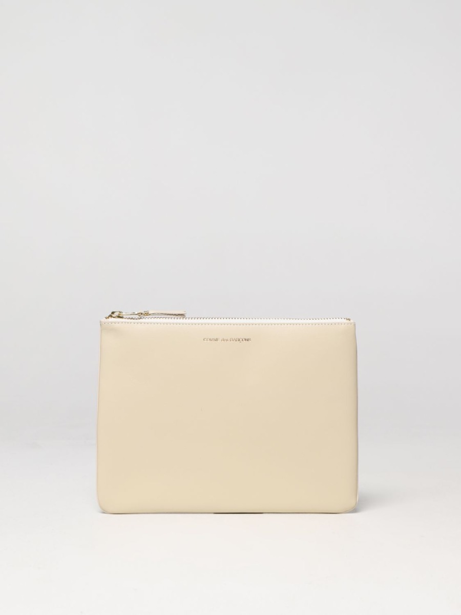 Giglio - Gent Wallet in White from Comme Des Garcons GOOFASH