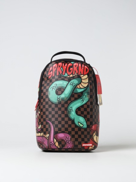Giglio Gents Backpack Brown by Sprayground GOOFASH