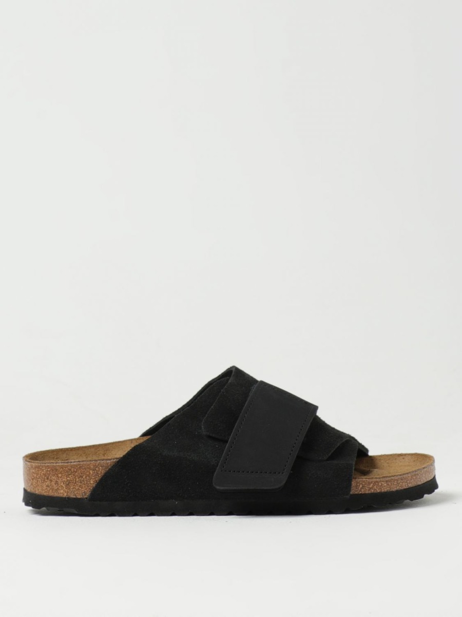 Giglio - Gents Black Sandals from Birkenstock GOOFASH