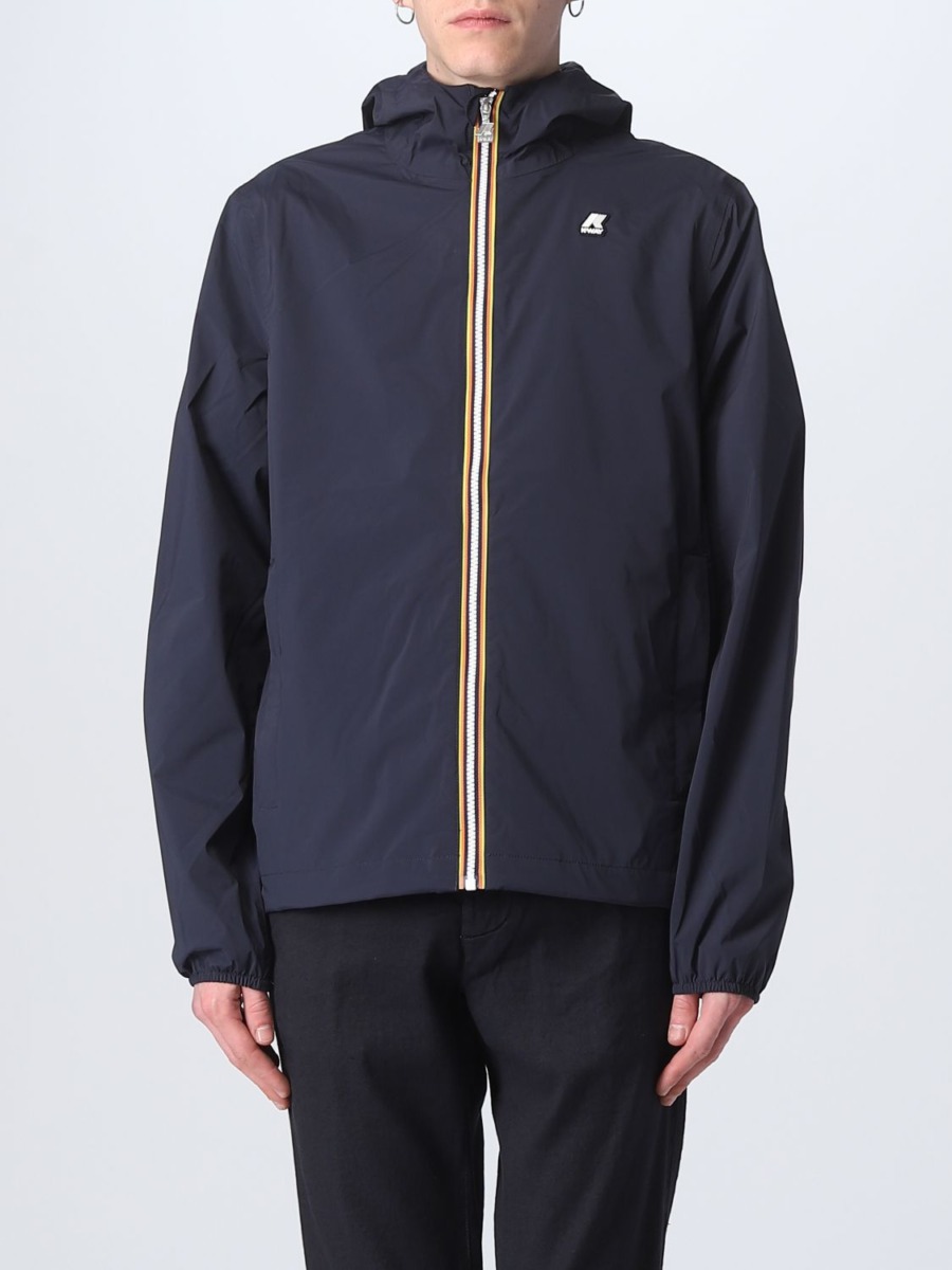 Giglio Gents Jacket in Blue by K-Way GOOFASH