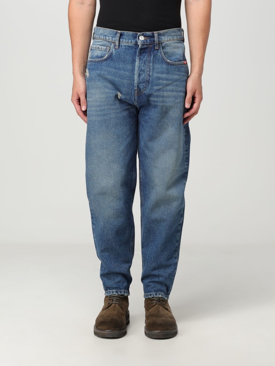 Giglio Gents Jeans in Blue from Amish GOOFASH