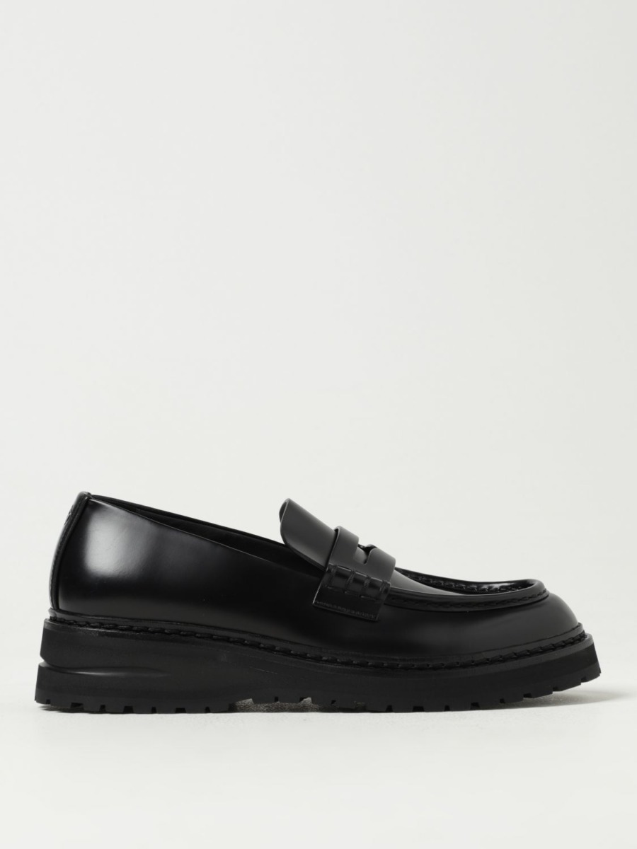 Giglio - Gents Loafers in Black - Armani GOOFASH