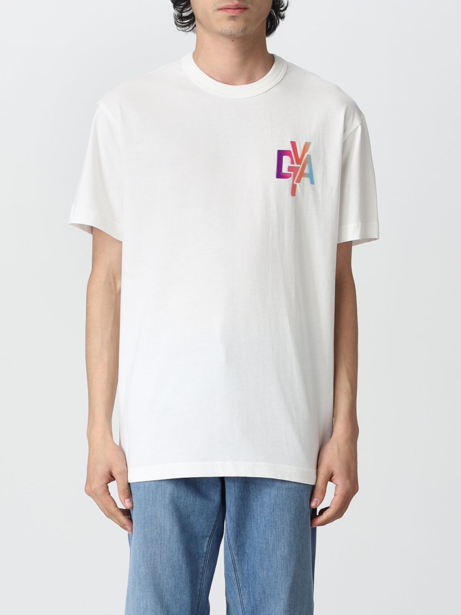 Giglio Gents T-Shirt White from Duvetica GOOFASH
