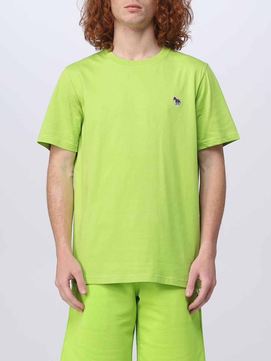 Giglio - Gents T-Shirt in Green - Paul Smith GOOFASH