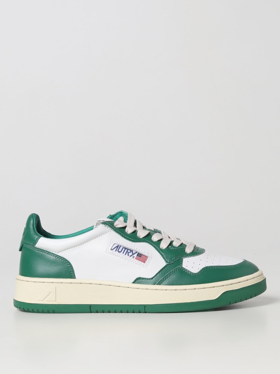 Giglio - Gents Trainers - Green - Autry GOOFASH