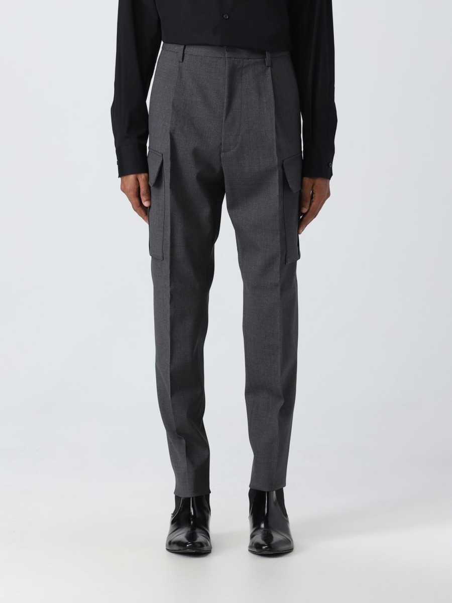 Giglio Gents Trousers Grey by Dsquared2 GOOFASH