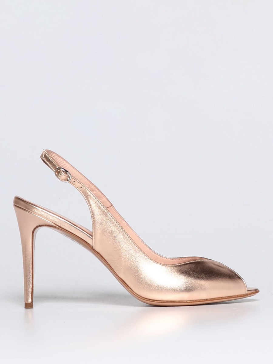 Giglio - Gold - Lady Heeled Sandals GOOFASH