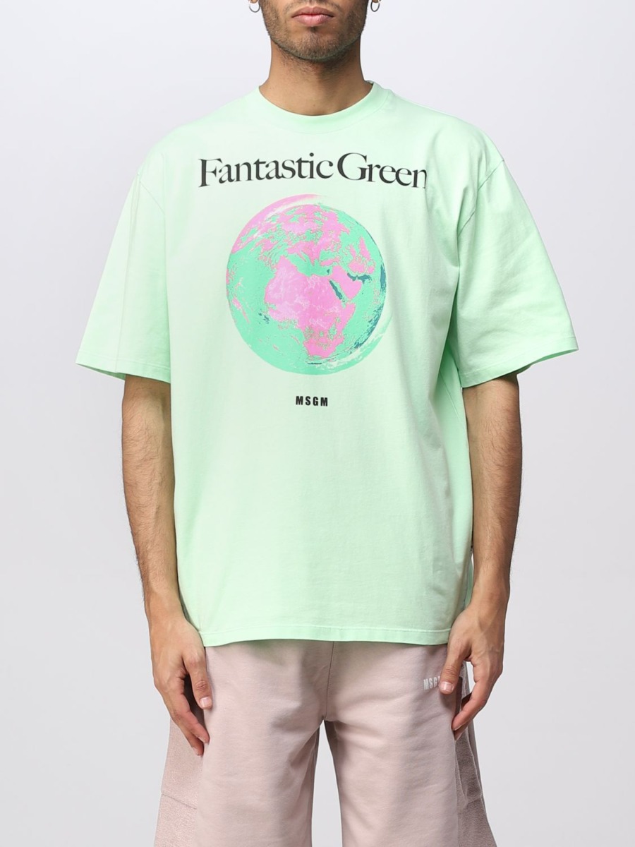 Giglio - Green - Gents T-Shirt GOOFASH