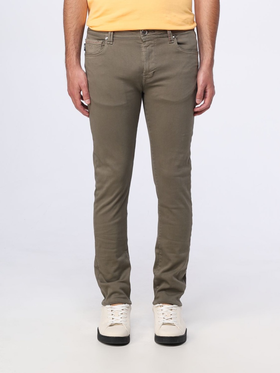 Giglio - Green Jeans for Man from Tramarossa GOOFASH