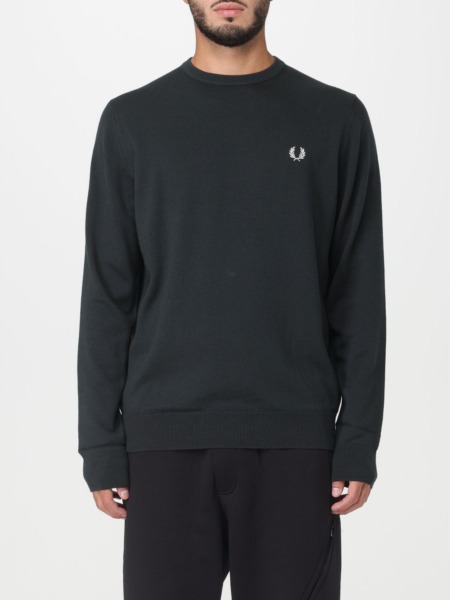 Giglio - Green Men's Jumper - Fred Perry GOOFASH