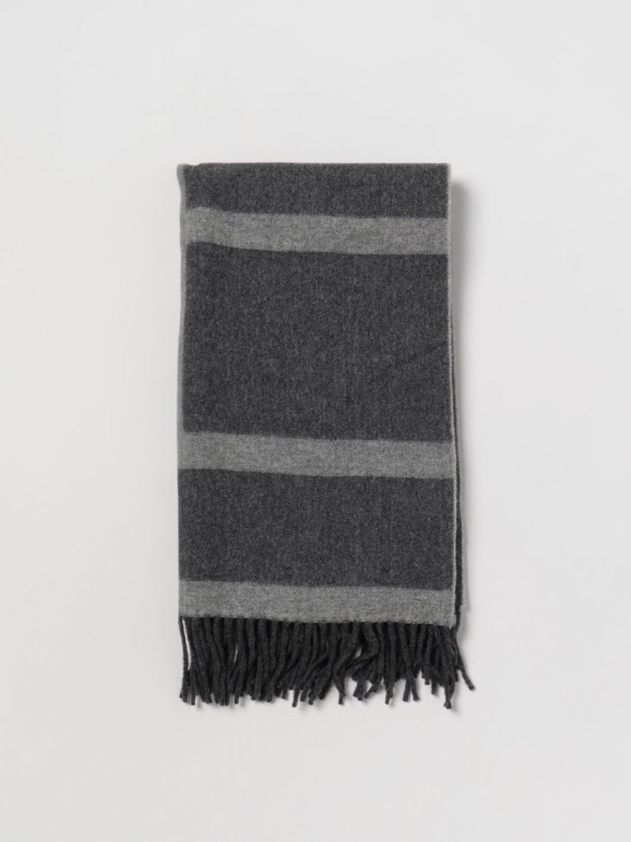 Giglio Grey Scarf from Toteme GOOFASH