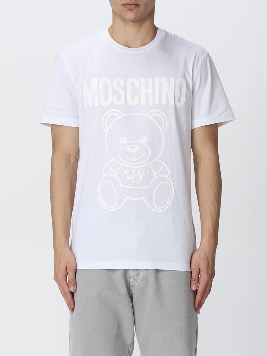 Giglio - Grey - T-Shirt - Moschino - Men GOOFASH
