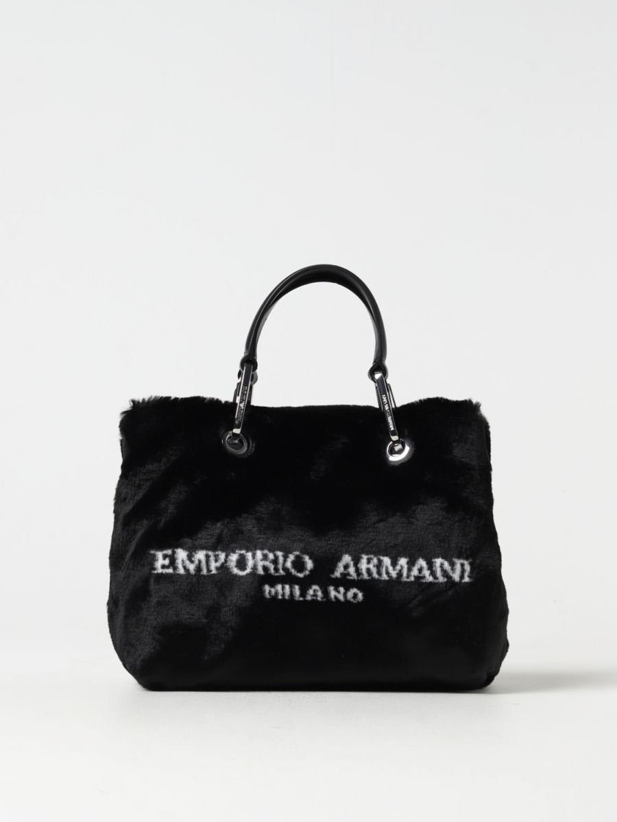 Giglio - Handbag Black - Armani - Ladies GOOFASH