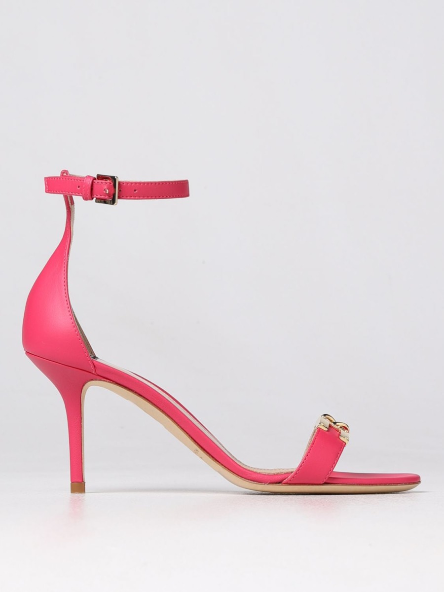 Giglio Heeled Sandals in Pink Elisabetta Franchi Woman GOOFASH