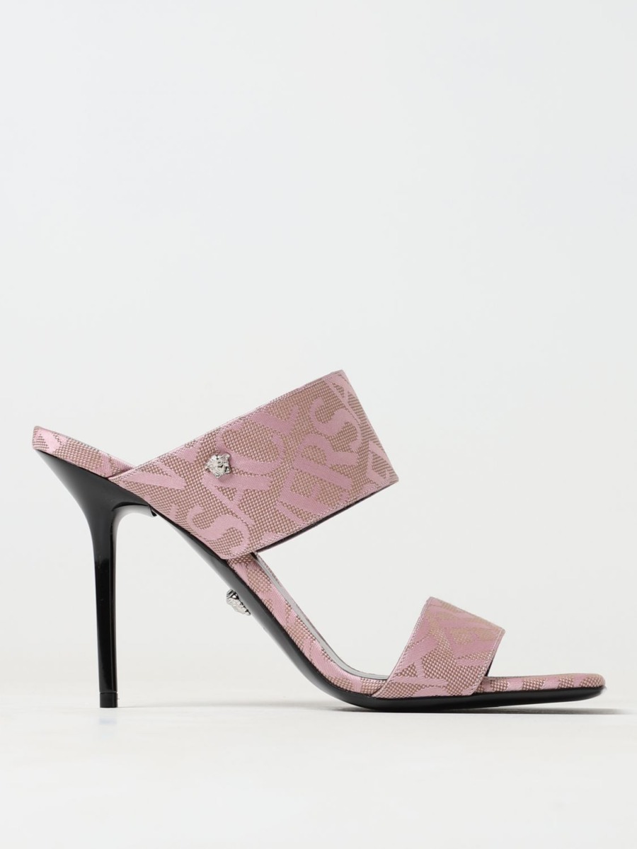 Giglio - Heeled Sandals in Pink Versace GOOFASH