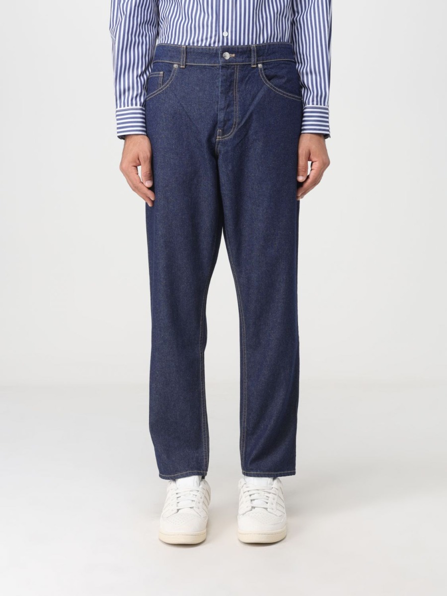 Giglio Jeans Blue for Man from Maison Kitsuné GOOFASH