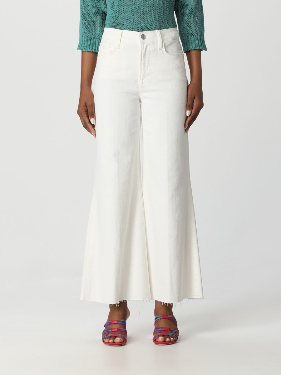 Giglio - Jeans White for Woman from Frame GOOFASH
