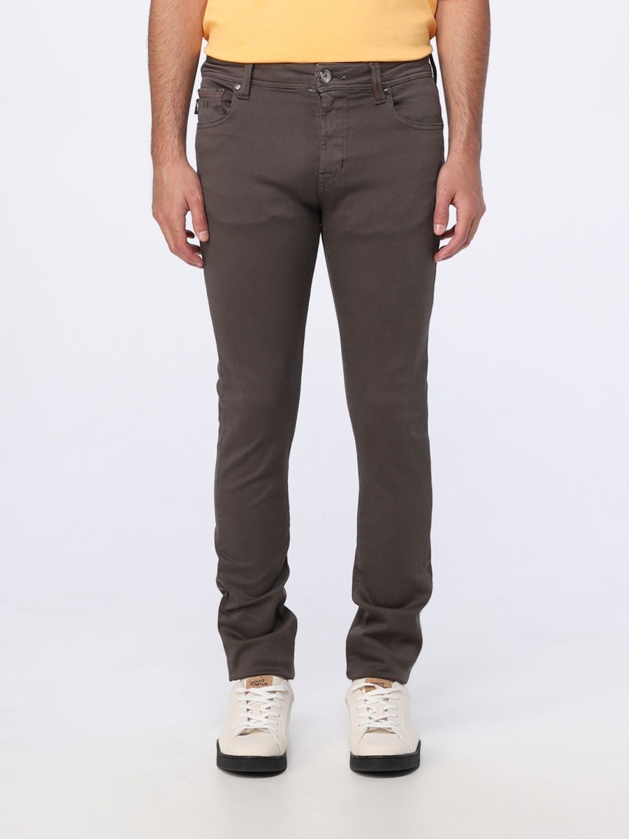Giglio Jeans in Coffee for Man from Tramarossa GOOFASH