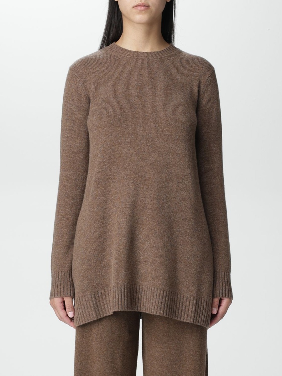 Giglio Jumper in Brown from Max Mara GOOFASH