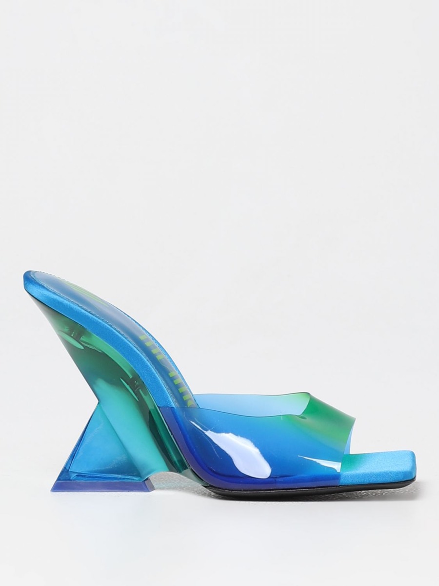 Giglio Ladies Heeled Sandals in Blue by Thetico GOOFASH
