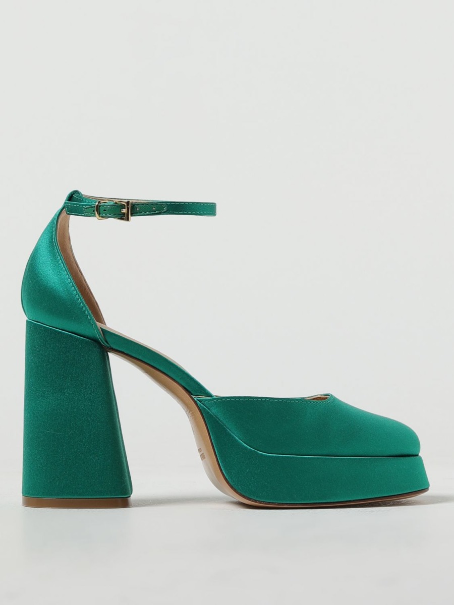 Giglio Ladies High Heels in Green by Roberto Festa GOOFASH