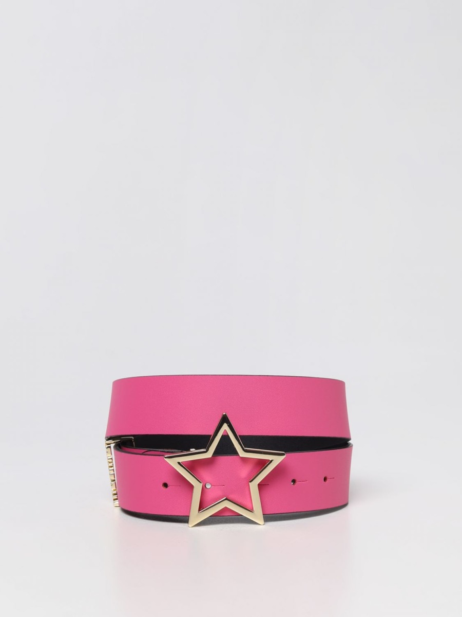 Giglio - Ladies Pink Belt by Versace GOOFASH