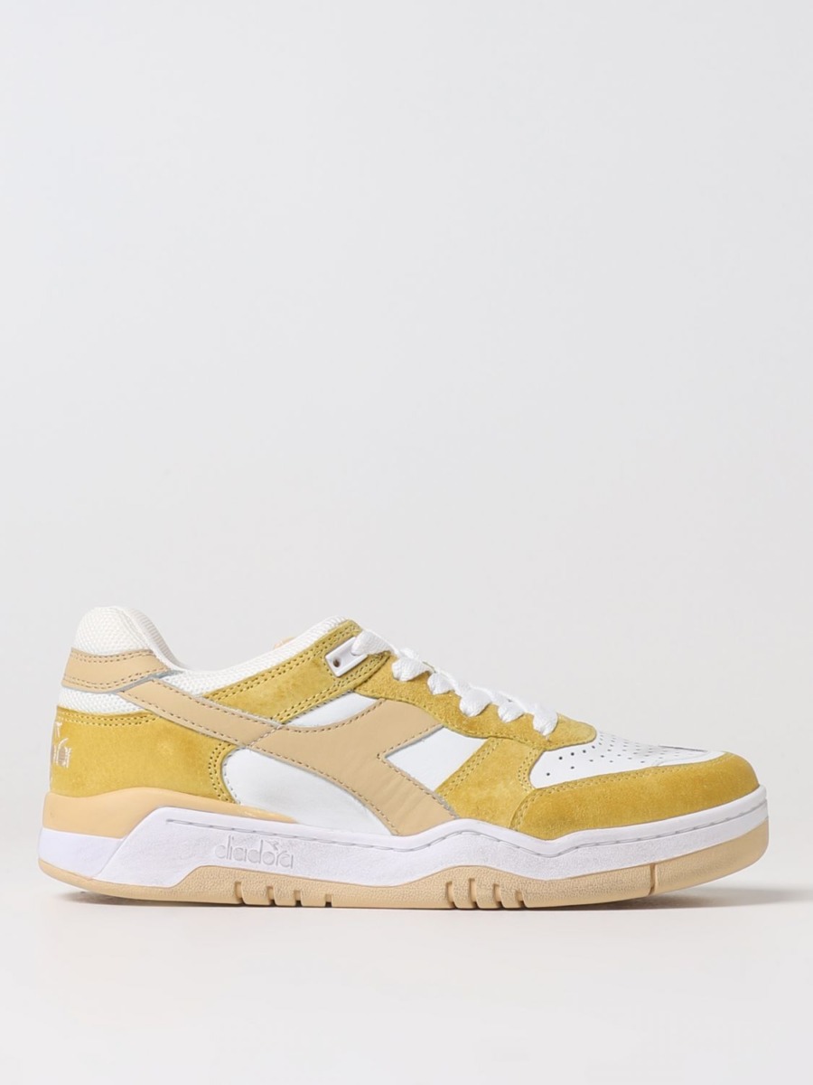 Giglio Ladies Yellow Sneakers GOOFASH