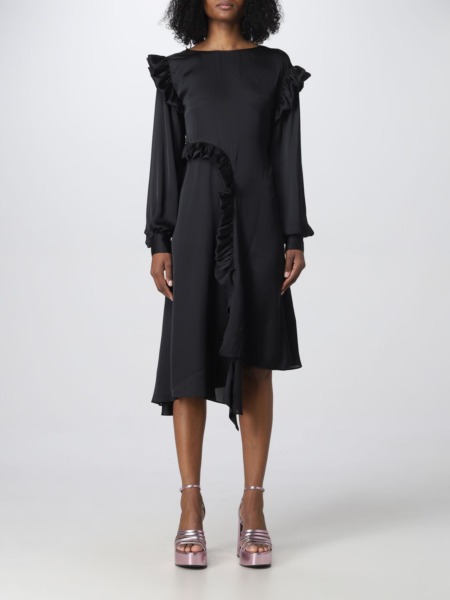 Giglio - Lady Dress in Black - Remain GOOFASH