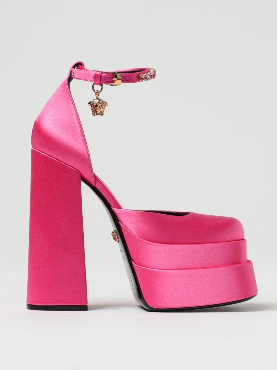 Giglio - Lady High Heels Red - Versace GOOFASH