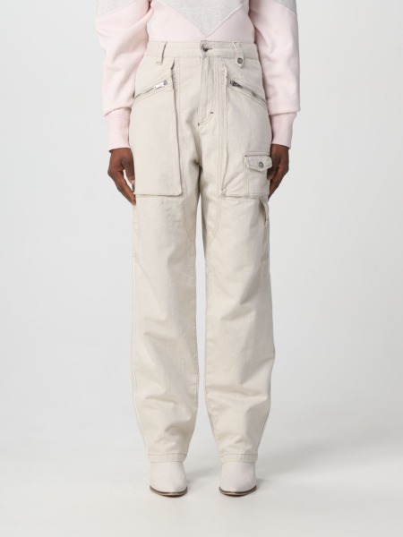 Giglio - Lady Jeans in Beige from Isabel Marant GOOFASH