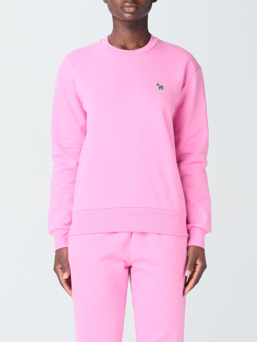 Giglio - Lady Sweatshirt in Pink - Paul Smith GOOFASH