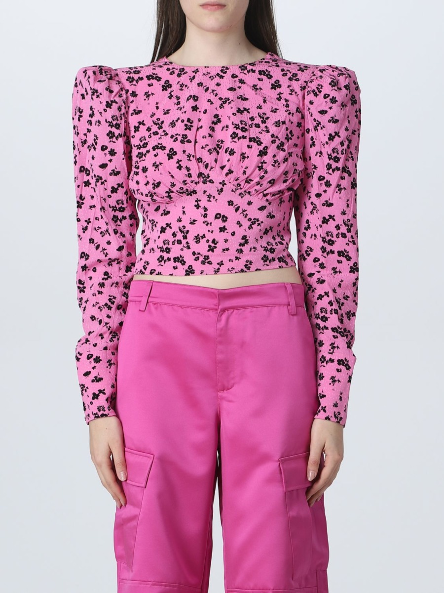 Giglio Lady Top in Pink GOOFASH