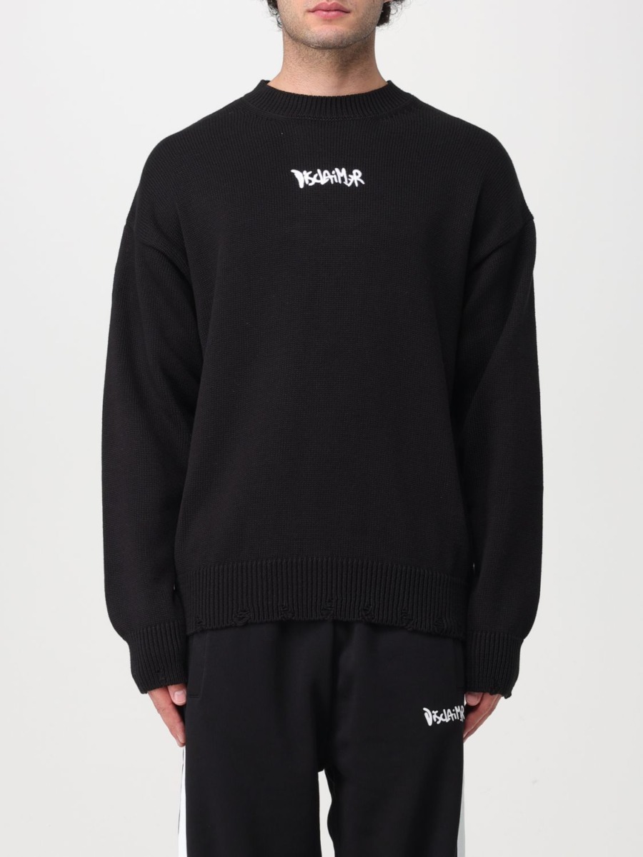 Giglio - Man Jumper Black from Disclaimer GOOFASH