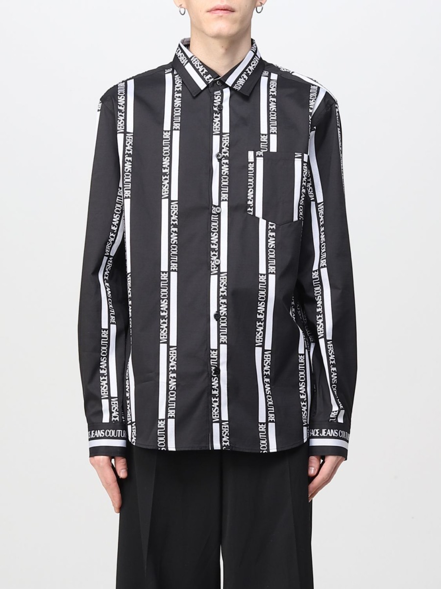 Giglio Man Multicolor Shirt from Versace GOOFASH