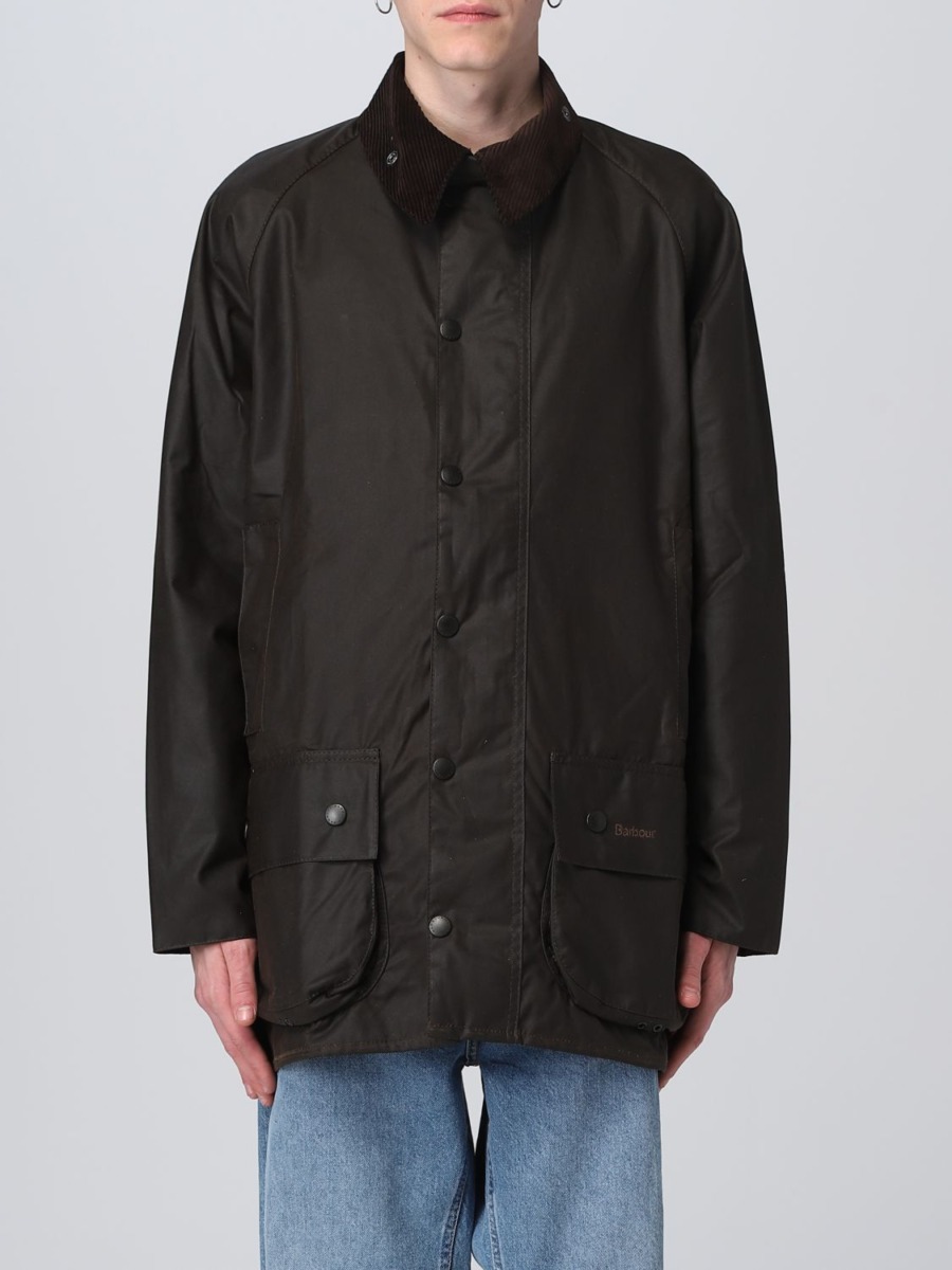 Giglio - Man Olive Jacket from Barbour GOOFASH